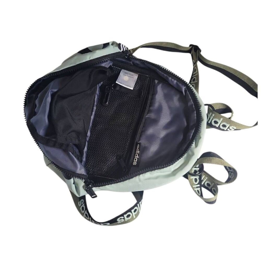 Adidas Blue Green Mini Backpack - Picture 6 of 6